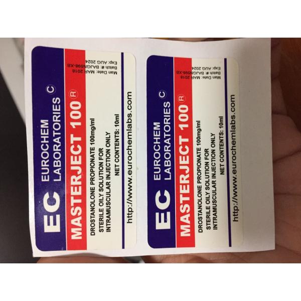 Euochem Laboratories Packaging 10ml Bottle Labels And Boxes With Vial For Test E