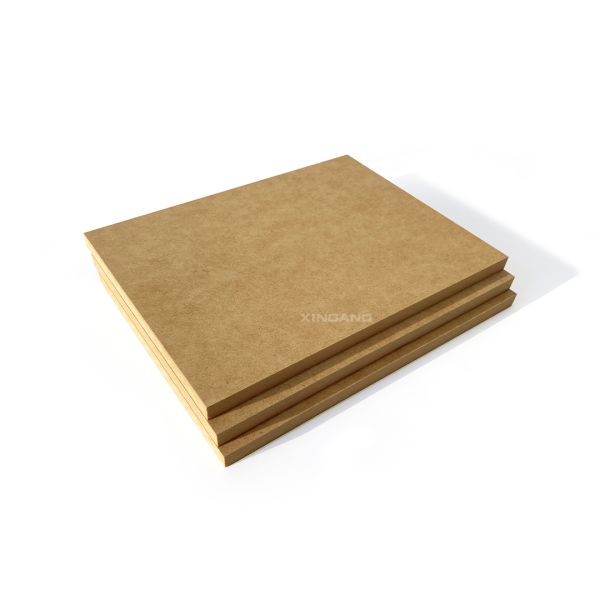 High Density Plain MDF Board 12mm-25mm for Deep CNC Routing Flawless Core Integrity