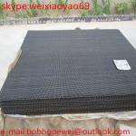 65Mn heavy industrial screens vibrating screen wire mesh/crimped black iron
