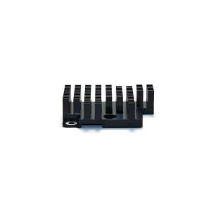 China Custom Aluminium Extrusion Skived Heatsinks CNC Machining Amplifier Heatsink on sale