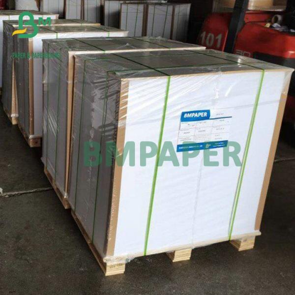 80LBS 100LBS Matte Text C2S White Paper Long Grain For Brochures Printing