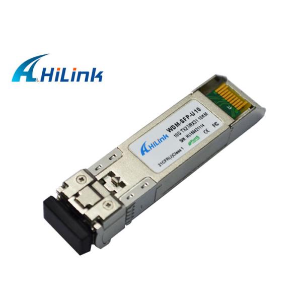 10KM Bidirectional SFP Transceiver Module Fiber Optic LC Connector 3 Years Warranty