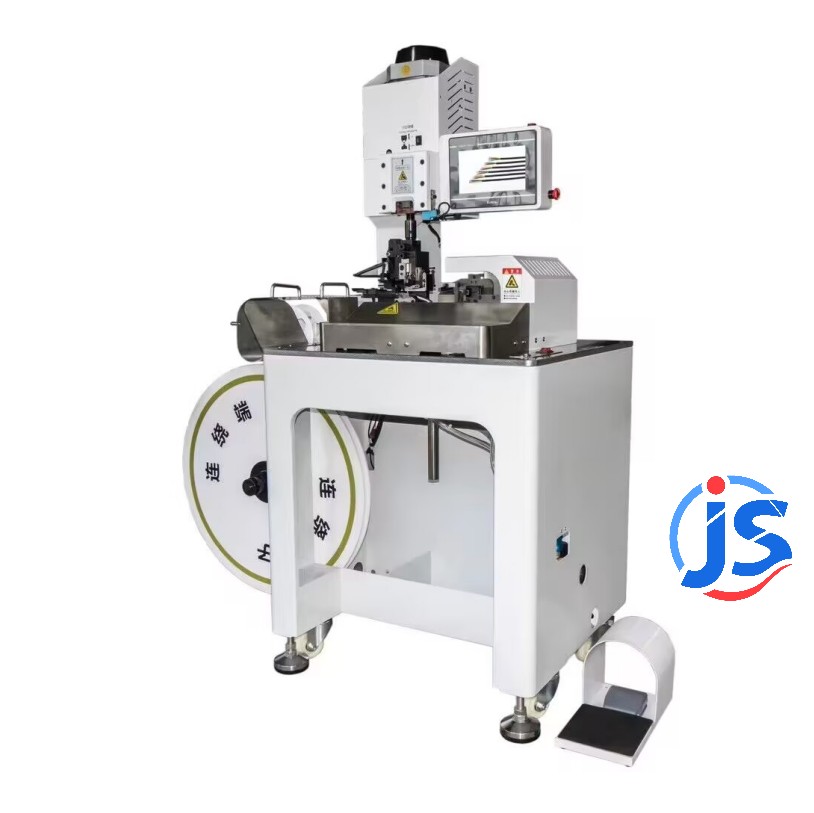 Semi-automatic Sheathed Multi Core Cable Cutting Stripping 2Ton Crimping Machine 22 AWG-30 AWG Cable Factory Agent Prices
