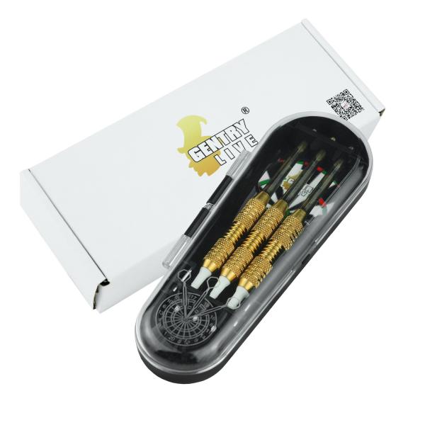 Gentry Live 16.5g Darts Set With Mail Box Brass Soft Tip Darts