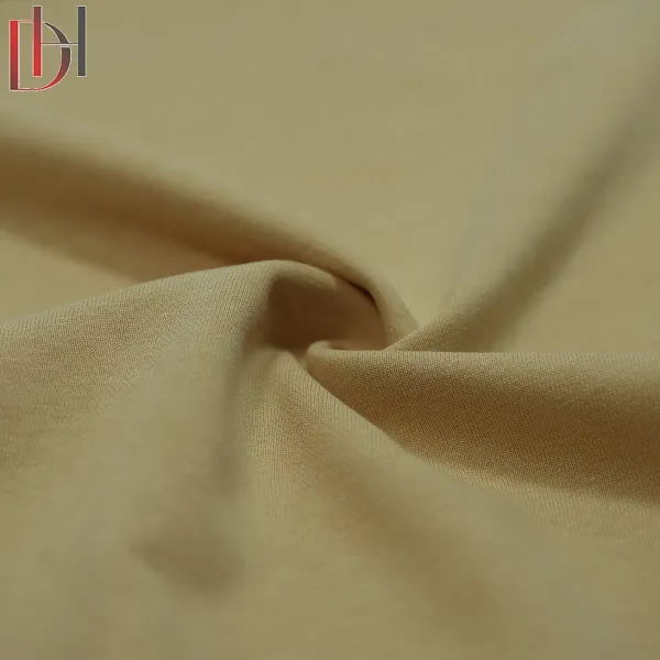 Customized Medium Weight Knitting Polyester Shirt Uniform Twill Cotton Textile Sweatshirt Fabric