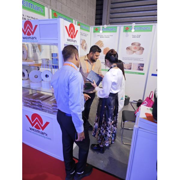 Eco-Friendly Paper Strapping Tape / Recyclable Paper Strap For Automatic Strapping Machine