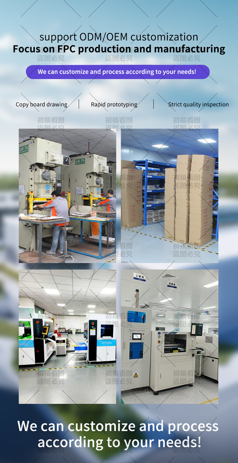 High precision LED FPCPCB Printed Circuit Board Assembly suitable for LED strip lighting systems with excellent bending capabilities