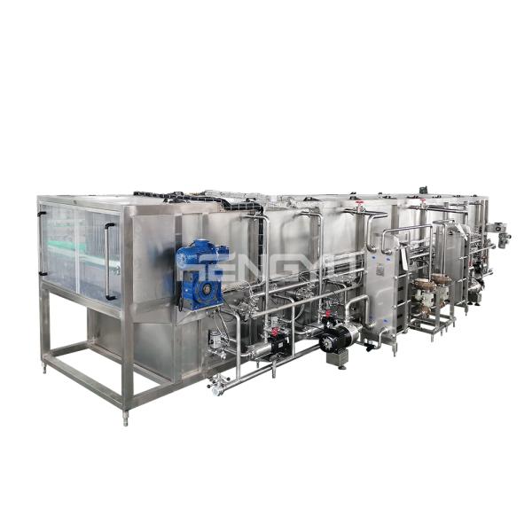 CSD Automatic Glass Bottle Easy to Open Ring Pull Cap Soft Carbonated Drinks Juice Beverage Filling Capper Capping Machine