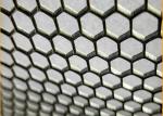 Customize Mirror Finish Honeycomb Perforated Stainless Steel Sheets With 1219mm