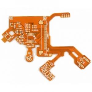 Buy cheap Polyimide Material Flexible PCB 2 layers Finished Copper 1OZ Size 10mm*10mm product