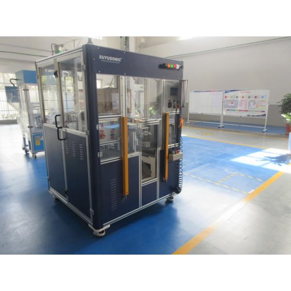 Horizontal Servo Hot Plate Welding Machine with 6000W Rated Capacity 380V Voltage and 15A Current for Plastic Welding