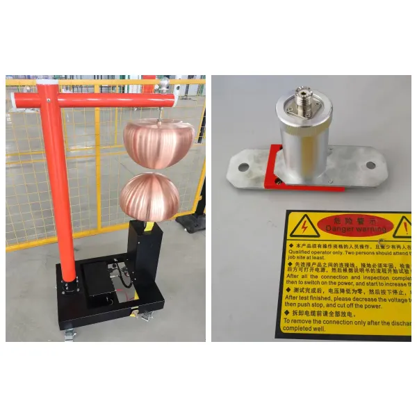 High Voltage Impulse Voltage Generator 400kv 20kj Lightning Impulse Voltage Tester