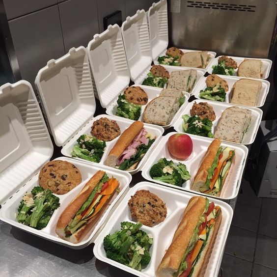 EN13432 9×6 Inch Natural Bio Food Packaging Boxes