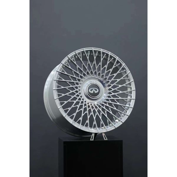 Muiti Spokes 6061-T6 Polished Silver Forged Wheels