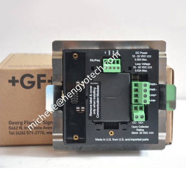 +GF+ Signet 9900 Flow Transmitter 3-9900-1P - Plastic Material Flow Sensor with 18*18*15 Size and One Year Warranty