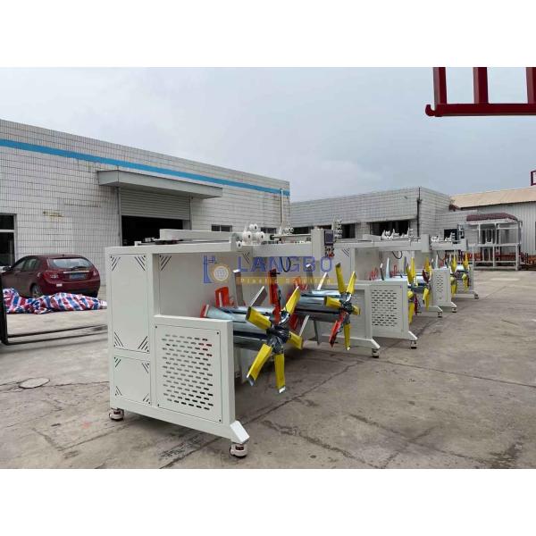 Full-automatic Double Disk Plastic PE Pipe Coiler For HDPE Pipe Processing In 20mm Size