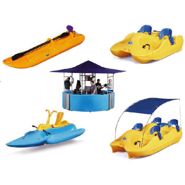 Custom LLDPE Rotational Molding For Plastic Catanmaran / Rowing Boats / Kids Boat