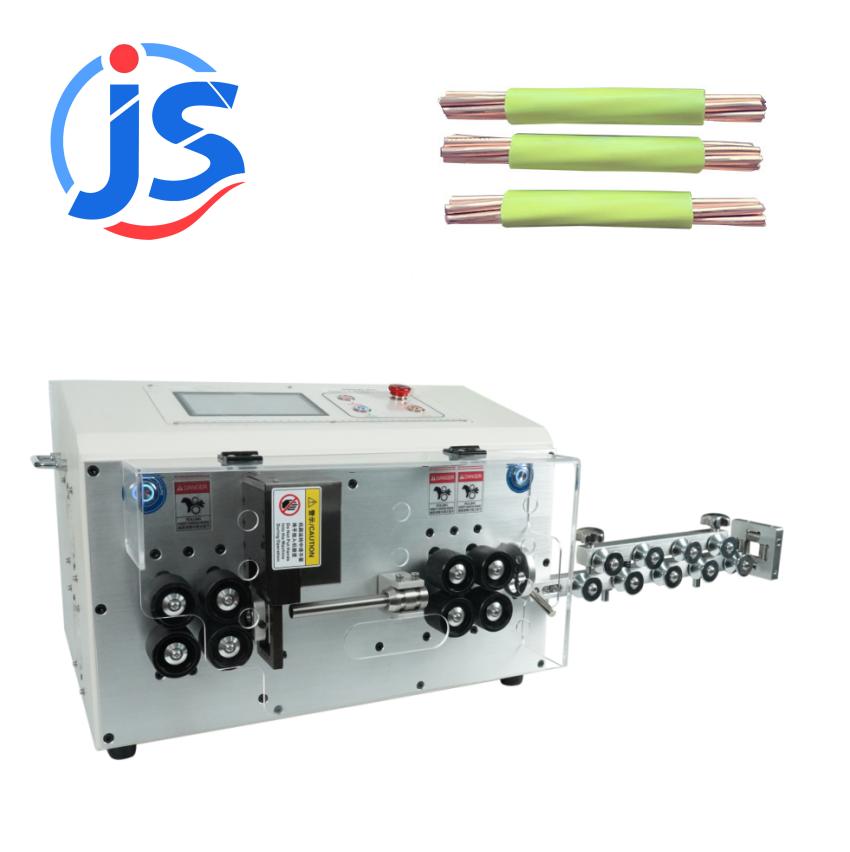 8 Wheel Cable Cutting Machine Automatic Copper Wire Cutting Machine High Speed