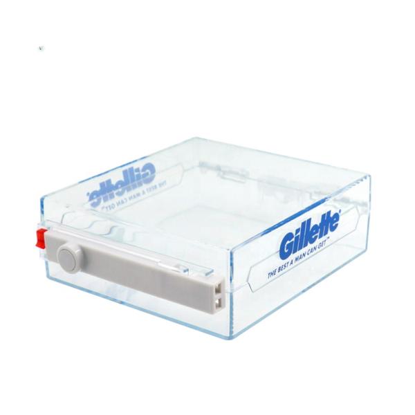 Plastic Security Retail Store EAS Anti Theft RF AM Razor Safer Box