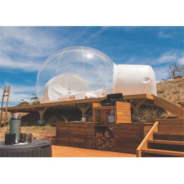 High Safety Custom Inflatable Tent Transparant Covered With Frame Tunnel