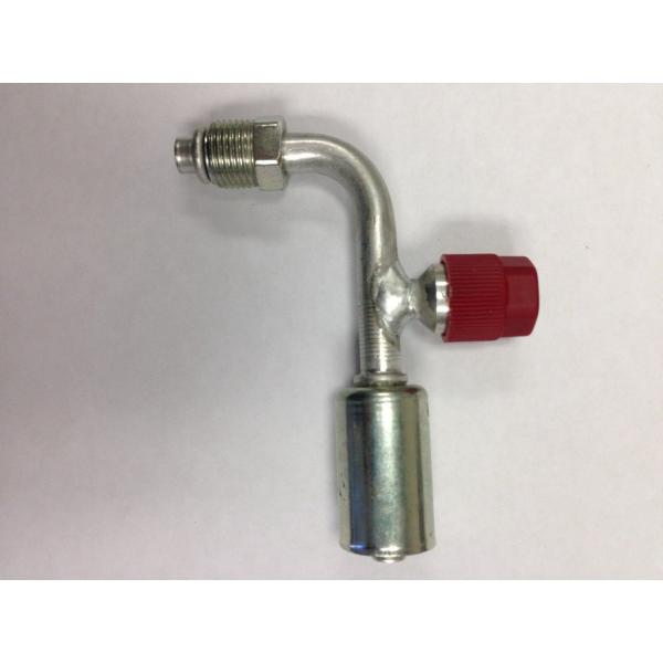 Auto A/C Hoses O-Ring Female Beadlock Fittings With R134a Port A/C Couplers Air Conditioning Hose Adapters R134a port