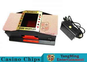 Buy cheap Black Color Durable Mechanical Card Shuffler Humane Design With Metal Materials product