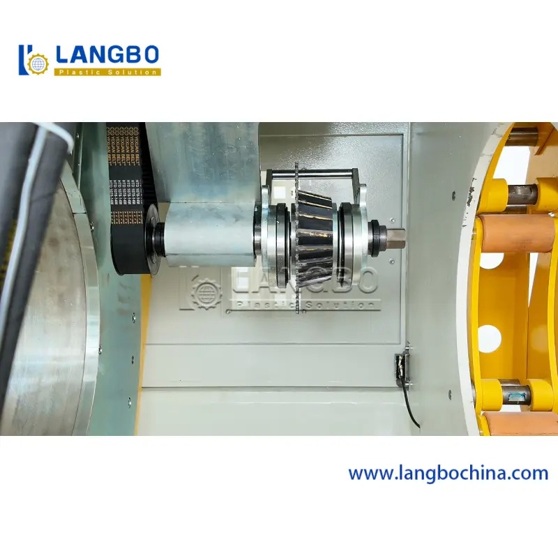 PVC Pipe Extrusion Line with Reduced Material Accumulation and Conical Double Screw for Noise Reduction Silent Pipe