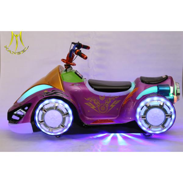 Hansel kids battery powered motorbike amusement rides 12v ride on motorbike outdoor