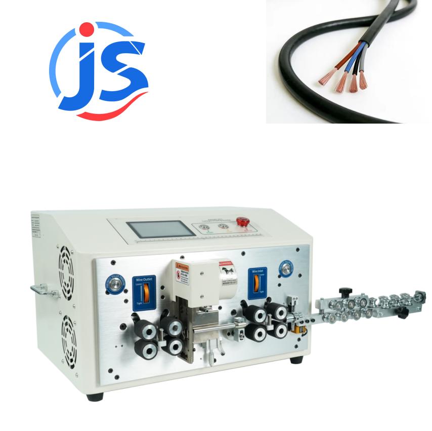 0.8Mpa 650W Automatic Sheath Cable Wire Stripping Machine Round Sheath Wire 2-11mm Inner and Outer Double Layer Peeling Machine