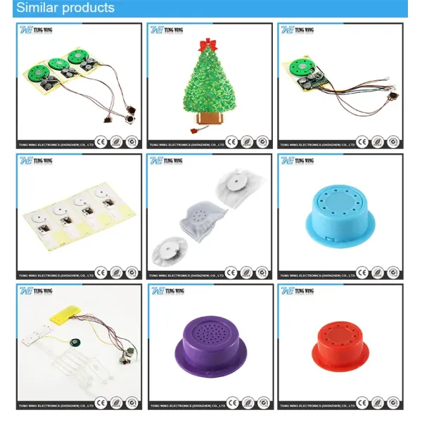 Waterproof Sound Chip with Customizable Sound Duration and Replaceable Battery for Plush Toys and Soft Toys