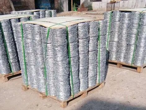 Galvanized Anti Climb BTO-22 Barbed Razor Wire for Protective Construction