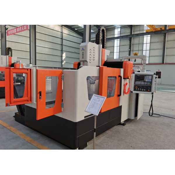 Wind Power Generation Use Cnc Flange Small Size Drilling Machine BT50 Spindle Taper