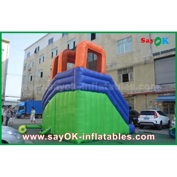 Titanic Inflatable Slide Multi-Functional Giant Outdoor Inflatable Bouncer Slide With Water Pool For Amusement Center