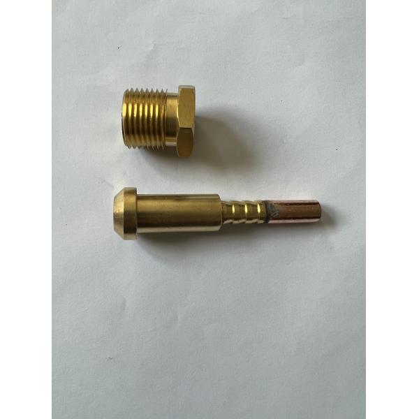 Brass 7/8-14RH Thread TIG Welding Accessories Power Cable Adapter and Cable Connector
