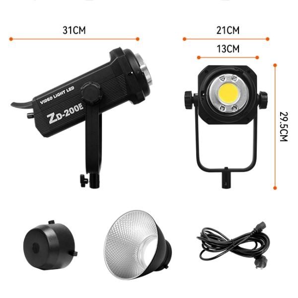 7500K Fill Light Photography Smd Led Video Production Lighting Dmx Control 20000lm