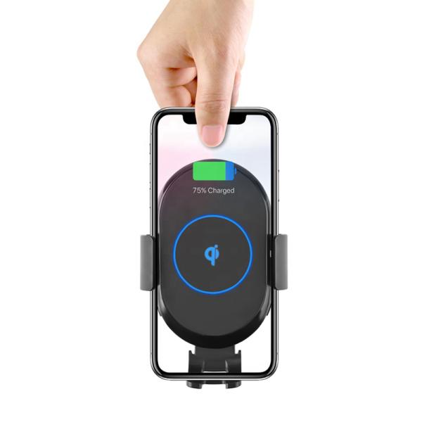 Auto Clamp Car Mount Wireless Charger