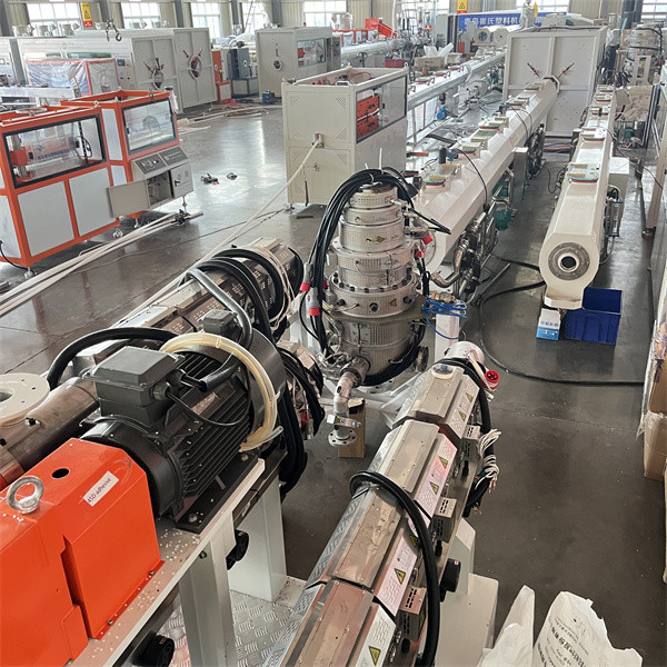 Professional Telecom COD Silicon Core Pipe Bundle Manufacturing Machine HDPE Communication Duct Production Line