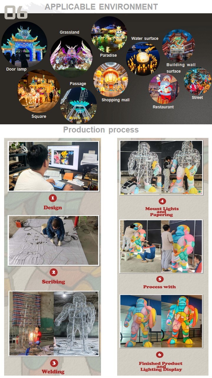 Custom Giant Artificial LED Christmas Tree Motif Light With Gift Boxes, Outdoor Waterproof Lighted Xmas Tree Sculpture For Mall & Plaza