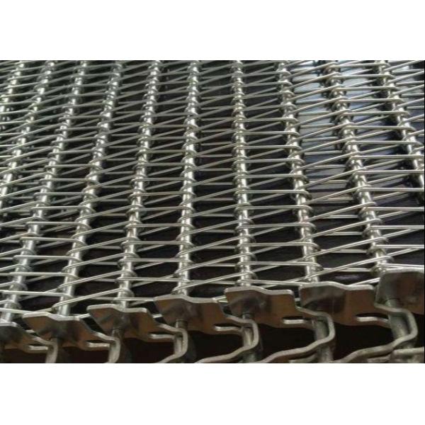800mm Chain Length Stainless 201 Spiral Mesh Belt