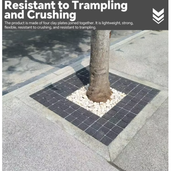 Custom Cut Street Tree Grate & Tree Pit Guard | Durable & Practical Tree Protection Grating for Urban Sidewalks