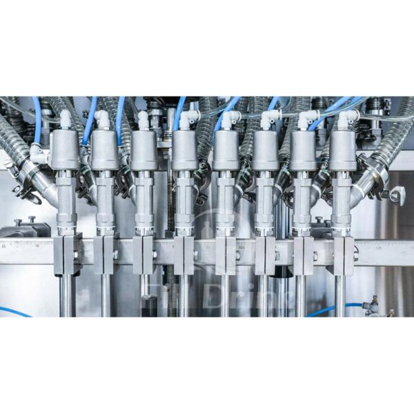 AC Drives Piston Filling Machine Main Motor Syrup Filling Machine Safety Guard For Conveyor Gearbox