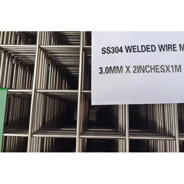 Stainless Steel Welded Wire Mesh Panel and Rolls