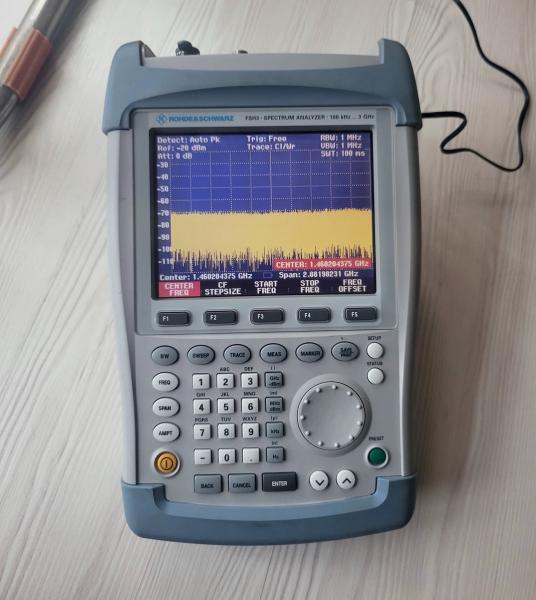 Rohde & Schwarz FSH3 3 GHz Handheld Spectrum Analyzer Used