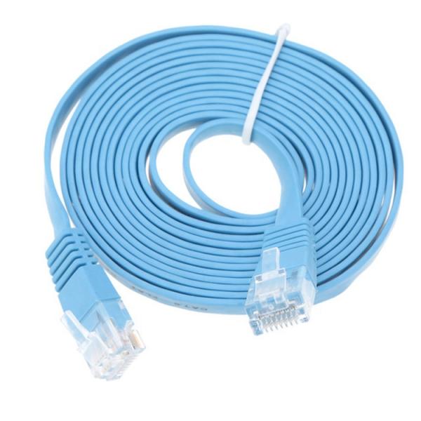 UTP STP Industrial Cat5 Cat5e Cat6 Cat7 Cat8 Flat RJ45 Patch Cord Network Lan Ethernet Extension Cable