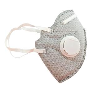 Buy cheap Anti Pollution Folding FFP2 Mask Disposable Non Woven Face Mask With Valve product