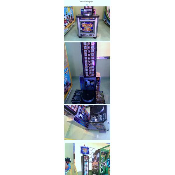 Boxing Ticket Redemption Game Machine , Coin Operated King Hit Hammer