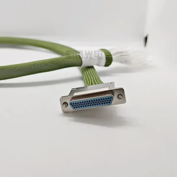J30j-51tj L-a-500 Rectangular Connector 51 Pin Shielded Shell Plug