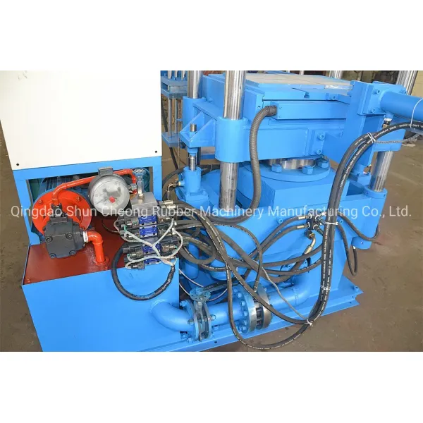 Automatic 2RT Rubber Curing Press Machine with PLC Control