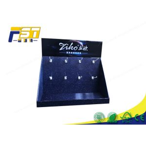 Plastic Hooks 4C CMYK 350g CCNB Cardboard Counter Display