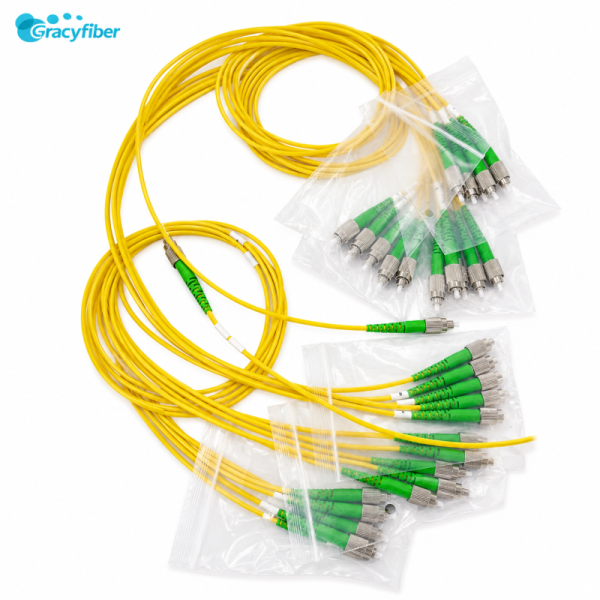 No Contact MPO Patch Cord High Durability MPO Patch Cable For 400G / 800G Optical Modules